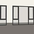 Modern Casement Windows With Black Frames Clear Glass And Sleek Design