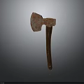 Sorry, the picture mainly shows an axe, which is not a piece of furniture. It's impossible to generate an English title with "furniture" as the main subject based on the key information of the picture. Please provide a picture related to furniture.