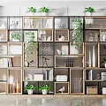Modern Bookshelf 3d model
