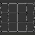 Modern Mesh Spider Structure Web 3d model