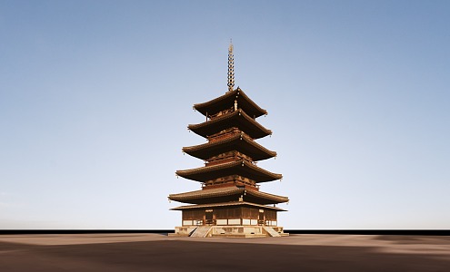 Chinese ancient building 3d model