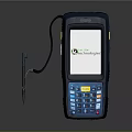 Herb Technologies Handheld Electronic Terminal With Touchscreen Keyboard Stylus For Data Collection