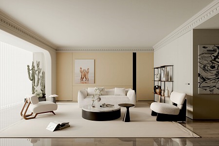 Living room 3d model