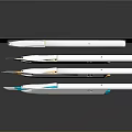 Medical Instruments Disposable Surgical Scalpels With Color Coded Handles And Sterile Packaging