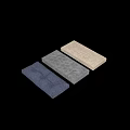 Soft Comfortable Seat Cushions In Beige Grey Blue Colors With Textured Designs