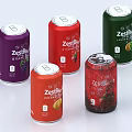 ZestBurst Assorted Flavor Beverage Cans For Daily Electrical Appliance Use