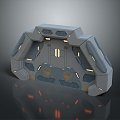 Science Fiction Door Steel Door Science Fiction Door Science Fiction Entrance Door Science Fiction Entrance Future Door Security Door Password Door 3d model