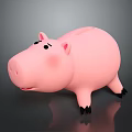 Pink Pig Shaped Piggy Bank Cute Decorative Ornament for Home Decor Piece