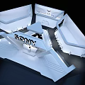 Sony Modern Exhibition Booth Design With Sleek Layout And Display Areas