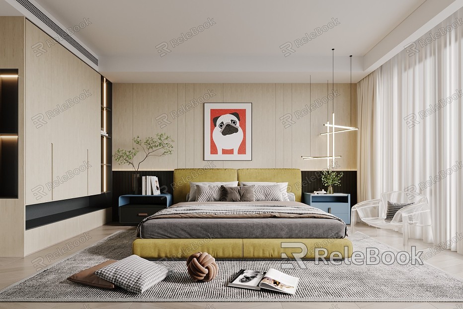 Modern Bedroom model