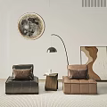 Cassina single sofa 3d model