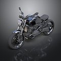 Motorcycle Two-wheeled Motorcycle Cross-country Motorcycle Road Race Motorcycle Motor Vehicle Transport 3d model