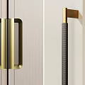 Various Modern Cabinet Handles With Sleek Metallic And Geometric Designs For Furniture