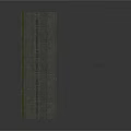 Sturdy Metal Roof Panel and Grid Frame Structure for Building Scenes