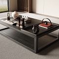 New Chinese Song Style Coffee Table 3d model