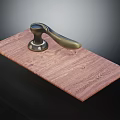 Plastering Trowel Hardware Tool with Wooden Base and Metal Handle for Durable Construction Work