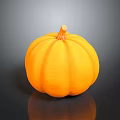 Decorative Pumpkin as Essential Home Living Accessory for Interior Decoration 3d model