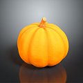 Pumpkin Pumpkin Cartoon Pumpkin Anime Pumpkin Stylized Pumpkin Fantasy Style Pumpkin Vegetable 3d model