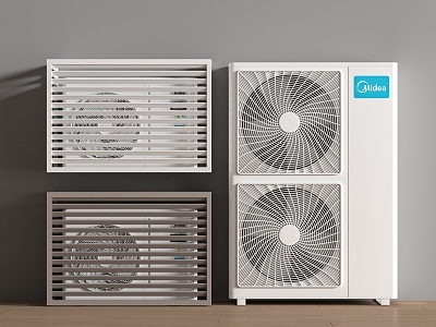 Air conditioner External unit Central air conditioner 3d model