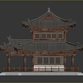 temples temples temples halls halls temples multi-storey ancient buildings chinese ancient buildings chinese ancient buildings 3d model