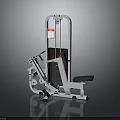 Heavy Duty Commercial Strength Training Fitness Machine With Adjustable Seat And Steel Frame