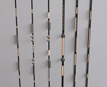 Modern Track Spotlights Embedded Magnetic Lights Linear Lights Steering Spotlights Downlight Bucket Lights Grid Duct Lights 3d model