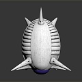 Modern Spaceship Spacecraft Spacecraft 3d model