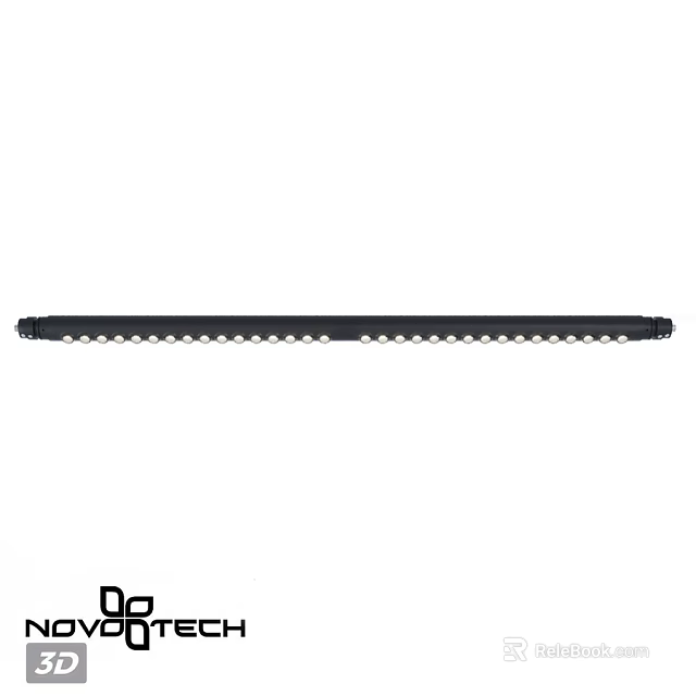 LED Downlights And Spotlights Long Strip Ceiling Mounted Indoor Lighting Fixture 3d model 