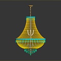 Chandelier Ceiling Lamp Living Room Chandelier Iron Chandelier Lighting Lamps Lighting Fixtures Furniture Furniture 3d model