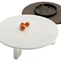Modern coffee table combination 3d model