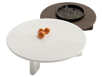 Modern coffee table combination 3d model