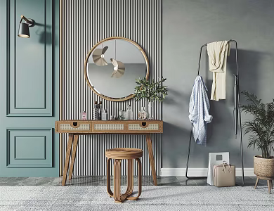 Nordic dresser 3d model