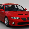 Red Sedan Diecast Model Car With Detailed Exterior On White Background
