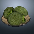 Broccoli Broccoli Cauliflower Roman Cauliflower 3d model