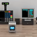 Commercial POS System Equipment With Cash Register Monitor Keyboard And Receipt Printer