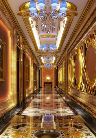 Light Luxury Away 3d model