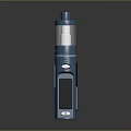 Blue Medical Inhaler Device With White Cap And Portable Respiratory Design