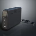 APC Uninterruptible Power Supply with LCD Display and Power Cord for Computer Protection