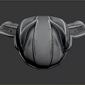 Chibi Style Silver Superhero Figure With Cat Ear Helmet And Cape