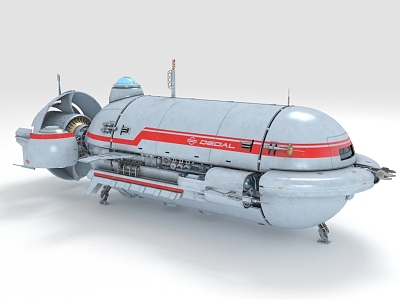 Spaceship Starship Spaceship Starship Interstellar Spaceship Space Transport Ship Aerospace Vehicle 3d model