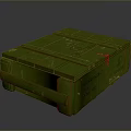 Weapon Storage Green Military Wooden Crate With Sturdy Construction And Secure Design