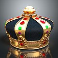 European-style crown crown crown crown home accessories 3d model