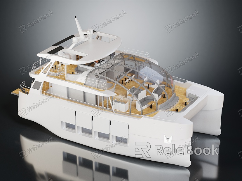 Modern Cruise Ferry Ferry model