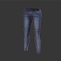 Blue Skinny Jeans For Women With Stretchy Denim And Slim Fit Design