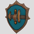 Shield Backup Weapon 3d model