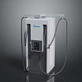Aroya Electric Vehicle Charger With Digital Display Screen And Charging Cables