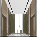 Modern Hotel Lobby Interior With Comfortable Seating Coffee Table Bookshelves And Floor To Ceiling Windows