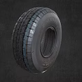 High Quality Tire With Durable Tread Pattern And Reinforced Sidewall Design Features 3d model
