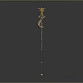 Scepter Ancient Scepter Cane Ancient Scepter Magic Scepter Metal Scepter Classical Scepter Magic Scepter 3d model