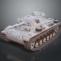 Light Tank Light Armored Tank Modern Tank World War II Tank World War I Tank Heavy Tank 3d model